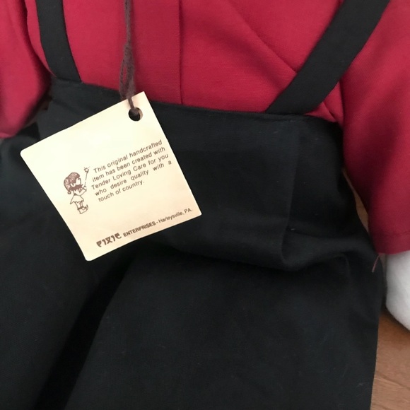 Rare Vintage 1984 Handmade Amish Doll - Picture 9 of 13